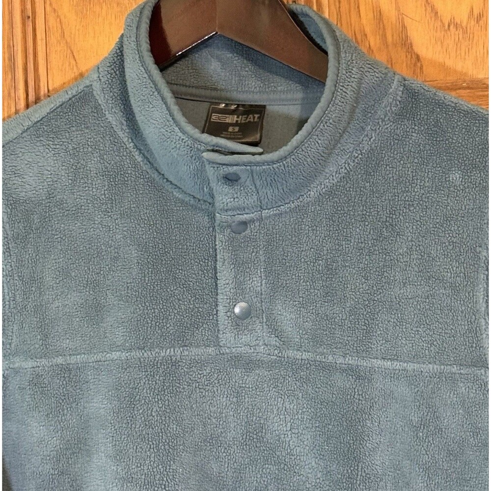32 Degrees Heat Women's S Midweight Quarter Snap Arctic Woodland Fleece Pullover - Picture 3 of 10